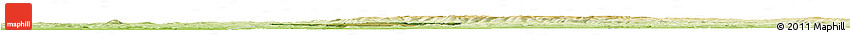 Satellite Horizon Map of Coburg, physical outside