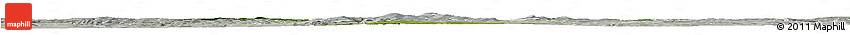 Satellite Horizon Map of Hof, lighten, semi-desaturated