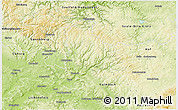 Physical 3D Map of Kronach