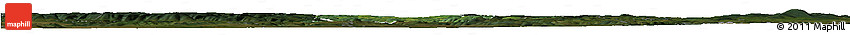 Satellite Horizon Map of Kronach, darken