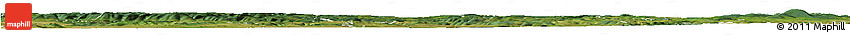 Satellite Horizon Map of Kronach