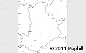 Blank Simple Map of Kronach