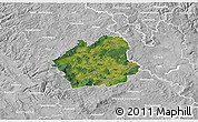 Satellite 3D Map of Wunsiedel, lighten, desaturated