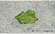 Satellite 3D Map of Wunsiedel, lighten, semi-desaturated