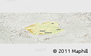 Physical Panoramic Map of Wunsiedel, lighten, semi-desaturated