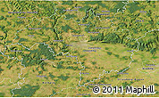 Satellite 3D Map of Regensburg