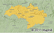 Savanna Style 3D Map of Regensburg