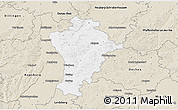 Classic Style 3D Map of Aichach-Friedberg
