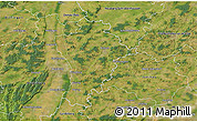 Satellite 3D Map of Aichach-Friedberg
