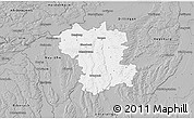 Gray 3D Map of Günzburg