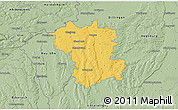 Savanna Style 3D Map of Günzburg