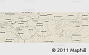 Shaded Relief Panoramic Map of Günzburg