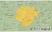 Savanna Style 3D Map of Haßberge