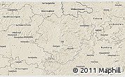 Shaded Relief 3D Map of Haßberge