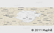 Classic Style Panoramic Map of Haßberge