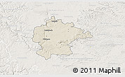 Shaded Relief 3D Map of Kitzingen, lighten
