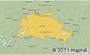 Savanna Style 3D Map of Berlin