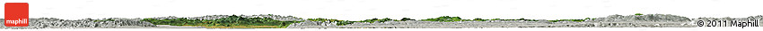 Satellite Horizon Map of Hessen, lighten, semi-desaturated