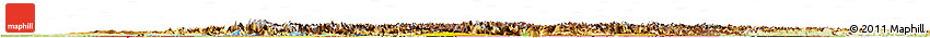 Flag Horizon Map of Germany, physical outside, bathymetry sea