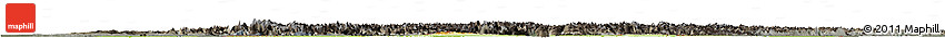 Physical Horizon Map of Germany, darken, semi-desaturated, land only