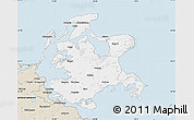 Classic Style Map of Rügen