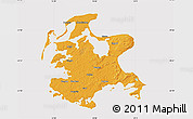 Political Map of Rügen, cropped outside