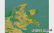 Satellite Map of Rügen