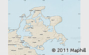 Shaded Relief Map of Rügen