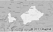 Gray 3D Map of Wolfenbüttel