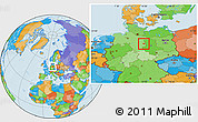 Political Location Map of Wolfsburg