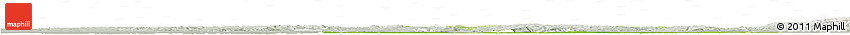 Physical Horizon Map of Hannover, lighten, semi-desaturated