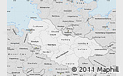 Silver Style Map of Lüneburg