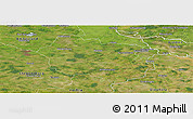 Satellite Panoramic Map of Oldenburg