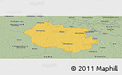 Savanna Style Panoramic Map of Oldenburg