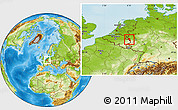 Physical Location Map of Aachen