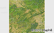 Satellite 3D Map of Rheinland-Pfalz