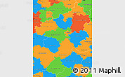 Political Simple Map of Koblenz