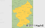 Savanna Style Simple Map of Koblenz