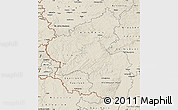 Shaded Relief Map of Rheinland-Pfalz