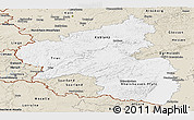 Classic Style Panoramic Map of Rheinland-Pfalz