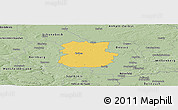 Savanna Style Panoramic Map of Köthen