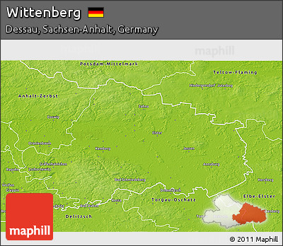 Physical 3D Map of Wittenberg