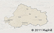 Shaded Relief 3D Map of Wittenberg, lighten