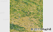 Satellite 3D Map of Magdeburg