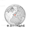 Outline Map of Altmarkkreis Salzwedel