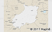 Classic Style 3D Map of Jerichower Land