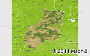 Satellite Map of Jerichower Land, physical outside