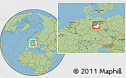 Savanna Style Location Map of Schönebeck, highlighted parent region, highlighted grandparent region, within the entire country