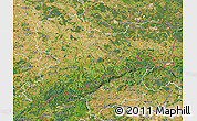 Satellite Map of Sachsen