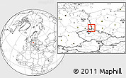 Blank Location Map of Görlitz